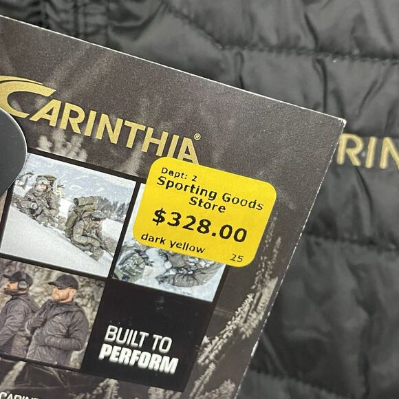 NWT Carinthia G-LOFT Ultra Black Jacket 2.0 Men's MEDIUM Lightweight Packable - Picture 15 of 16